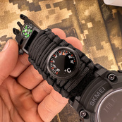 Skmei 1356BK Black Tactic Compass. Зображення №9 Skmei 1356BK Black Tactic Compass. Зображення №9