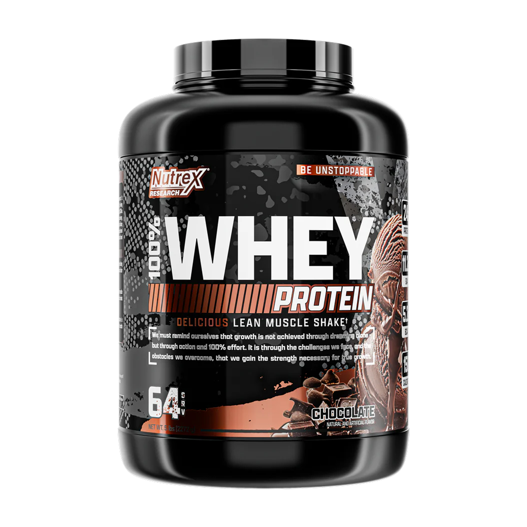 100% Whey Protein - 2265g Chocolate 100% Whey Protein - 2265g Chocolate