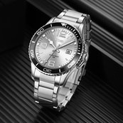 Skmei 9278SI Silver. Изображение №4