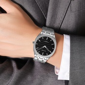 Skmei 9372SIBK Silver-Black. Зображення №3
