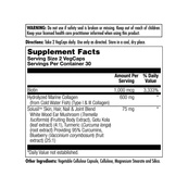 Clinical Youth Collagen I&III 600mg - 60 vcaps. Изображение №2