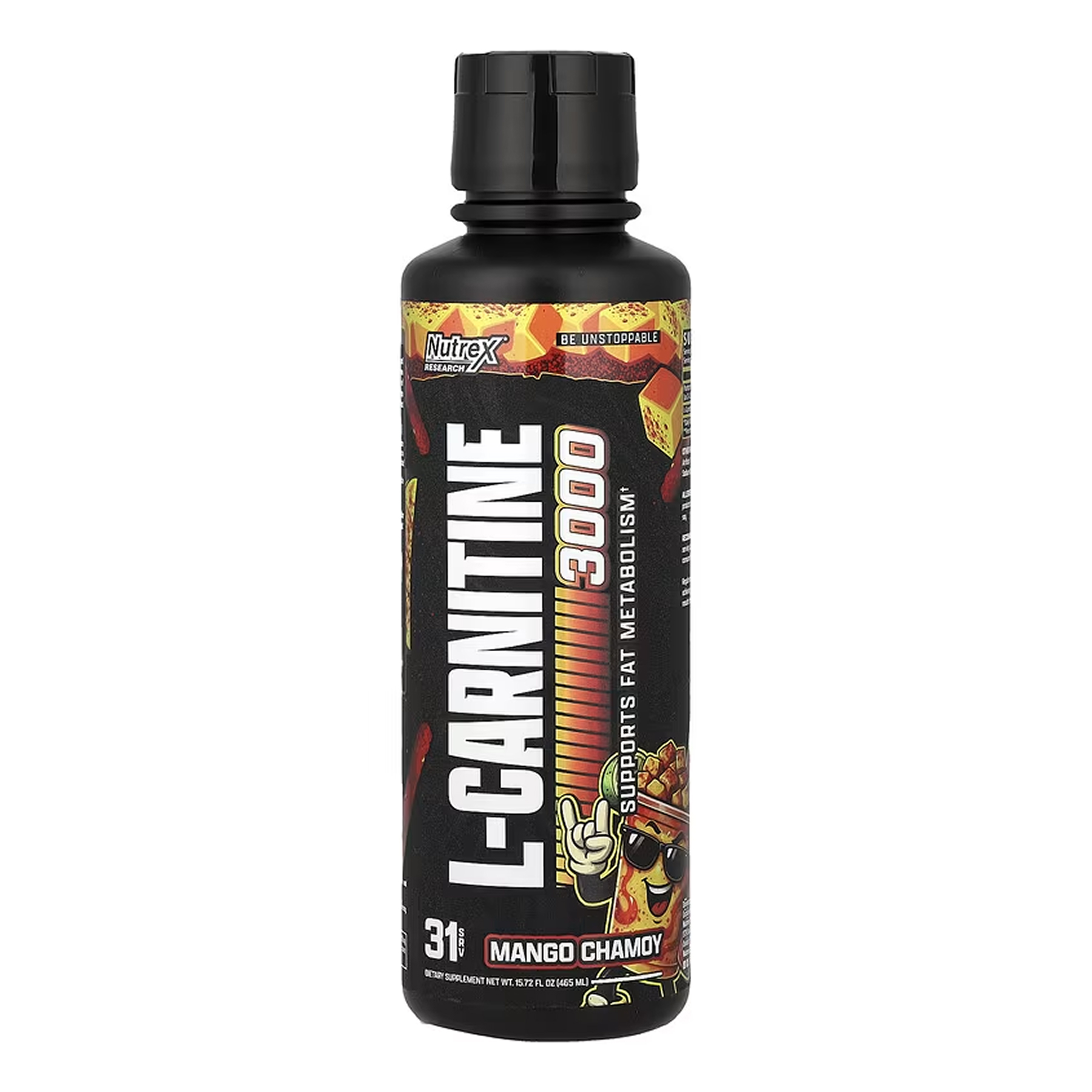 Liquid L-Carnitine 3000 - 480ml Mango Chamoy Liquid L-Carnitine 3000 - 480ml Mango Chamoy