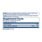 Magnesium Glycinate Powder - 279g Unflavored. Зображення №2 Magnesium Glycinate Powder - 279g Unflavored. Зображення №2