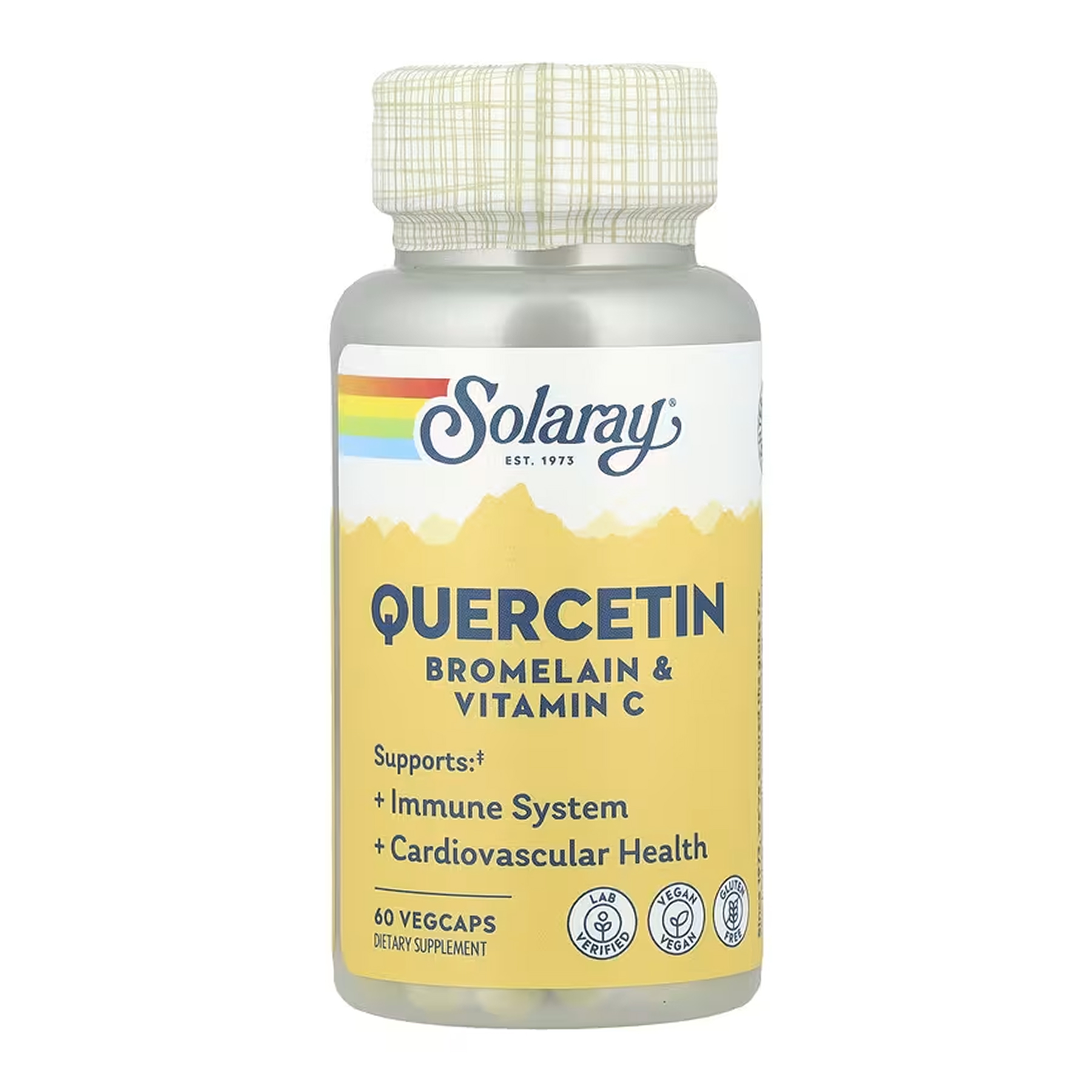 Quercetin Bromelain & Vitamin C - 60 vcaps Quercetin Bromelain & Vitamin C - 60 vcaps