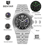 Benyar BY-5225 Silver-Black. Изображение №6