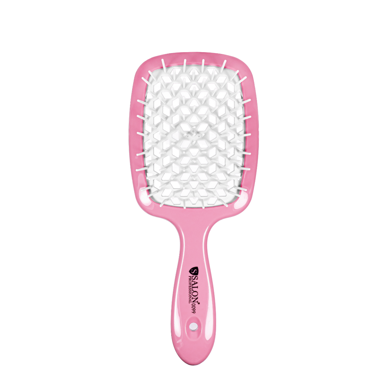 Щетка для волос Salon Professional продувная 20 см SP0099 SL, Розовая с белым Щетка для волос Salon Professional продувная 20 см SP0099 SL, Розовая с белым