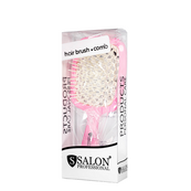 Щетка для волос Salon Professional продувная 20 см SP0099 SL, Розовая с белым. Изображение №2 Щетка для волос Salon Professional продувная 20 см SP0099 SL, Розовая с белым. Изображение №2