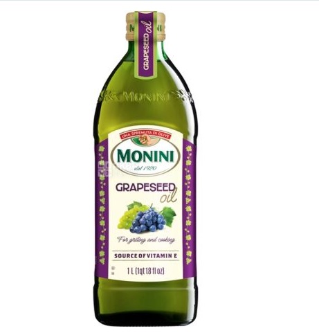 Олія з виноградних кісточок Monini 1 л Олія з виноградних кісточок Monini 1 л