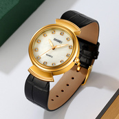 Skmei 2165GDWTBK Gold-White-Black. Изображение №4