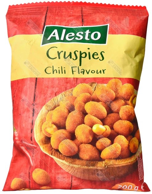 Арахіс в клярі зі смаком Chili Alesto 200 г Арахіс в клярі зі смаком Chili Alesto 200 г
