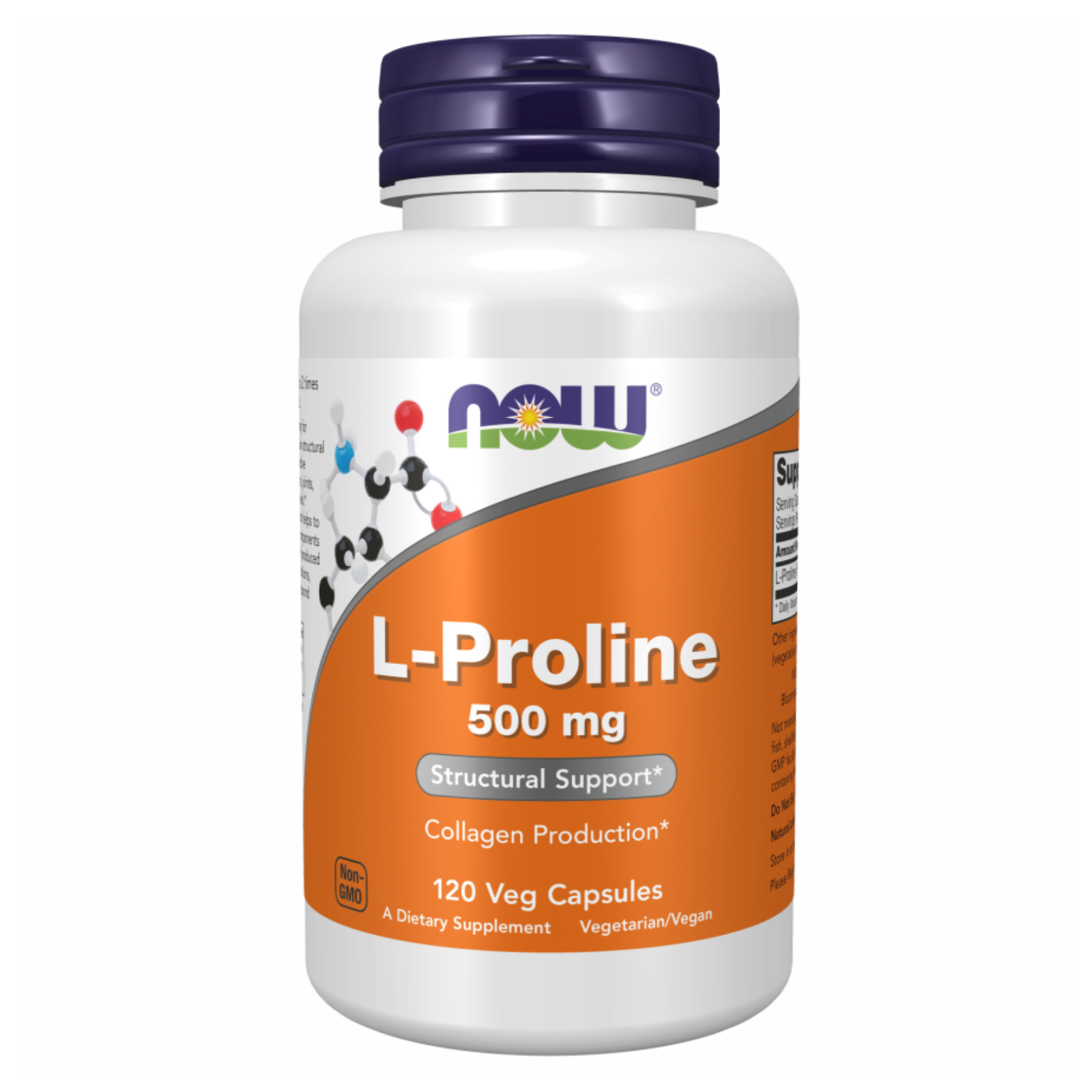 L-Proline 500mg - 120 vcaps (До 04.27) L-Proline 500mg - 120 vcaps (До 04.27)