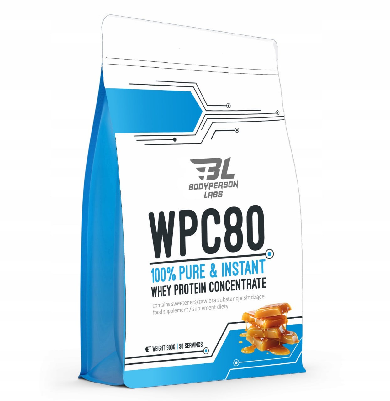 WPC80 - 900g Salted Сaramel WPC80 - 900g Salted Сaramel
