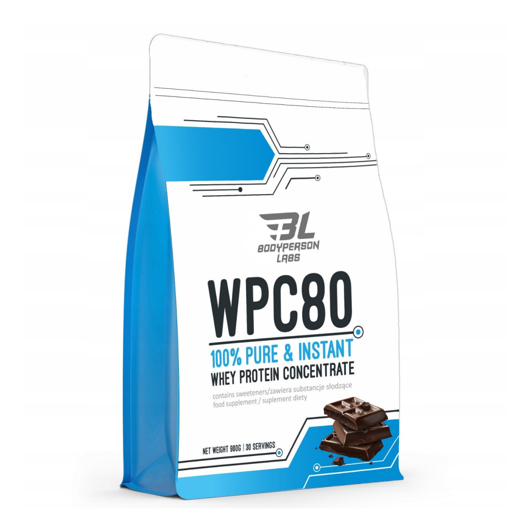 WPC80 - 900g Сhocolate WPC80 - 900g Сhocolate