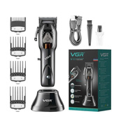 Машинка для стрижки волосся VGR Hair Clipper V-653 Voyager, бездротова електробритва, для дому. Зображення №5 Машинка для стрижки волосся VGR Hair Clipper V-653 Voyager, бездротова електробритва, для дому. Зображення №5