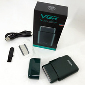 Аккумуляторная мужская мини электробритва VGR V-390 для бритья бороды и усов шейвер Green. Изображение №13 Аккумуляторная мужская мини электробритва VGR V-390 для бритья бороды и усов шейвер Green. Изображение №13