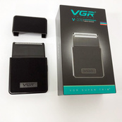Електробритва VGR V-376 BLACK шейвер, Бюджетна машинка для стрижки бороди, Бездротова електробритва. Зображення №10 Електробритва VGR V-376 BLACK шейвер, Бюджетна машинка для стрижки бороди, Бездротова електробритва. Зображення №10