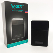 Електробритва VGR V-376 BLACK шейвер, Бюджетна машинка для стрижки бороди, Бездротова електробритва. Зображення №15 Електробритва VGR V-376 BLACK шейвер, Бюджетна машинка для стрижки бороди, Бездротова електробритва. Зображення №15
