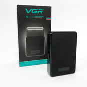Електробритва VGR V-376 BLACK шейвер, Бюджетна машинка для стрижки бороди, Бездротова електробритва. Зображення №16 Електробритва VGR V-376 BLACK шейвер, Бюджетна машинка для стрижки бороди, Бездротова електробритва. Зображення №16