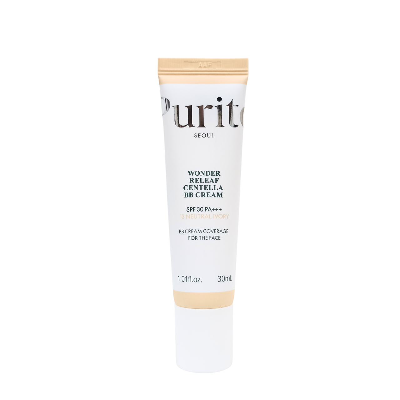 BB крем Purito Wonder Releaf Centella BB Cream SPF30 с экстрактом центеллы 30 мл, 13 Neutral Ivory BB крем Purito Wonder Releaf Centella BB Cream SPF30 с экстрактом центеллы 30 мл, 13 Neutral Ivory