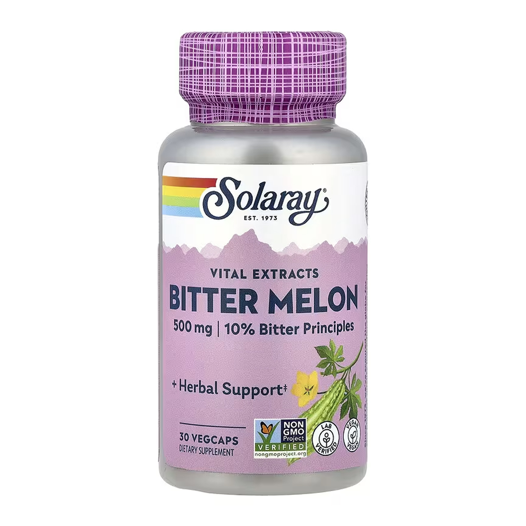 Bitter Melon Fruit Extract 10% 500mg - 30 vcaps Bitter Melon Fruit Extract 10% 500mg - 30 vcaps