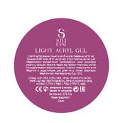 Акригель для ногтей камуфлирующий Steffani Light Acryl Gel 10 мл, 03 Светлый розовый. Изображение №6 Акригель для ногтей камуфлирующий Steffani Light Acryl Gel 10 мл, 03 Светлый розовый. Изображение №6