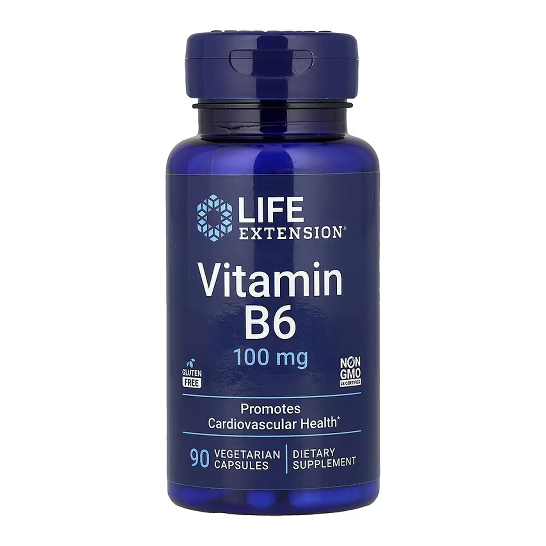 Vitamin B6 100 mg - 90 vcaps Vitamin B6 100 mg - 90 vcaps