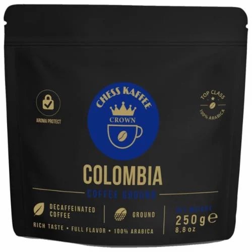 Кава мелена Chess Kaffee Colombia 250 г Кава мелена Chess Kaffee Colombia 250 г