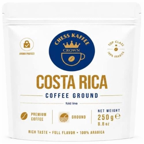 Кава мелена Chess Kaffee Costa Rica 250 г Кава мелена Chess Kaffee Costa Rica 250 г