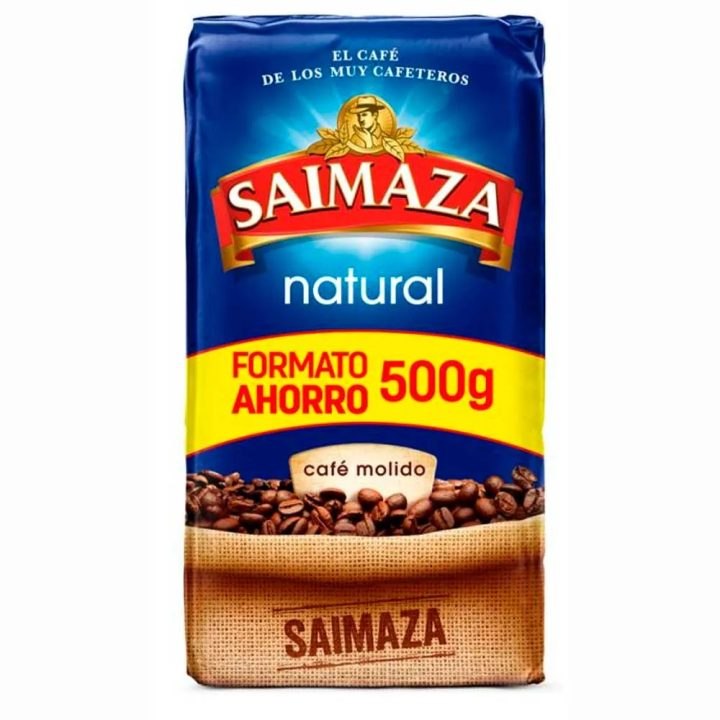 Кава мелена Saimaza Natural 500 г Кава мелена Saimaza Natural 500 г