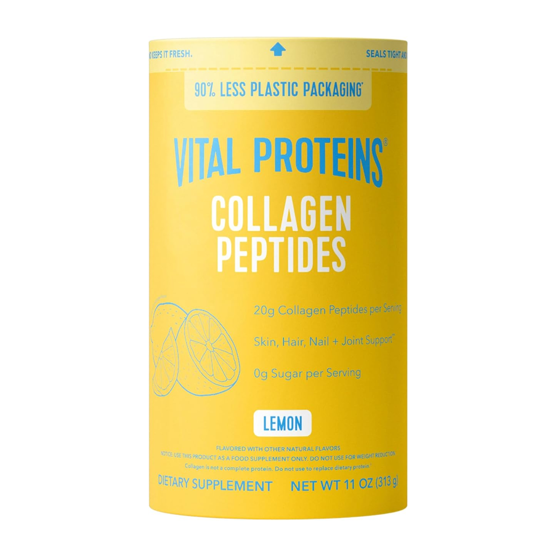 Collagen Peptides - 313g Lemon (Поврежденная пломба) Collagen Peptides - 313g Lemon (Поврежденная пломба)