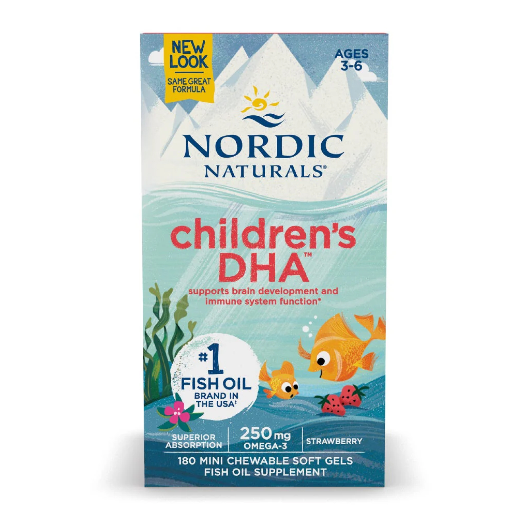 Children's DHA - 180 mini softgels Children's DHA - 180 mini softgels