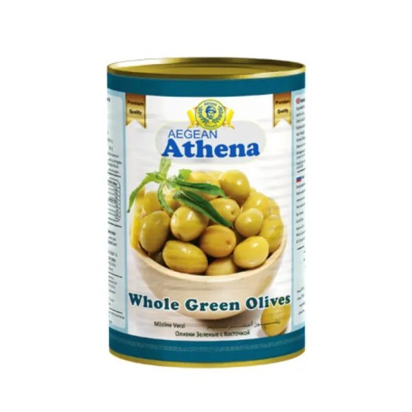 Оливки Athena з кісточкою калібр 70/90 2500 г Оливки Athena з кісточкою калібр 70/90 2500 г