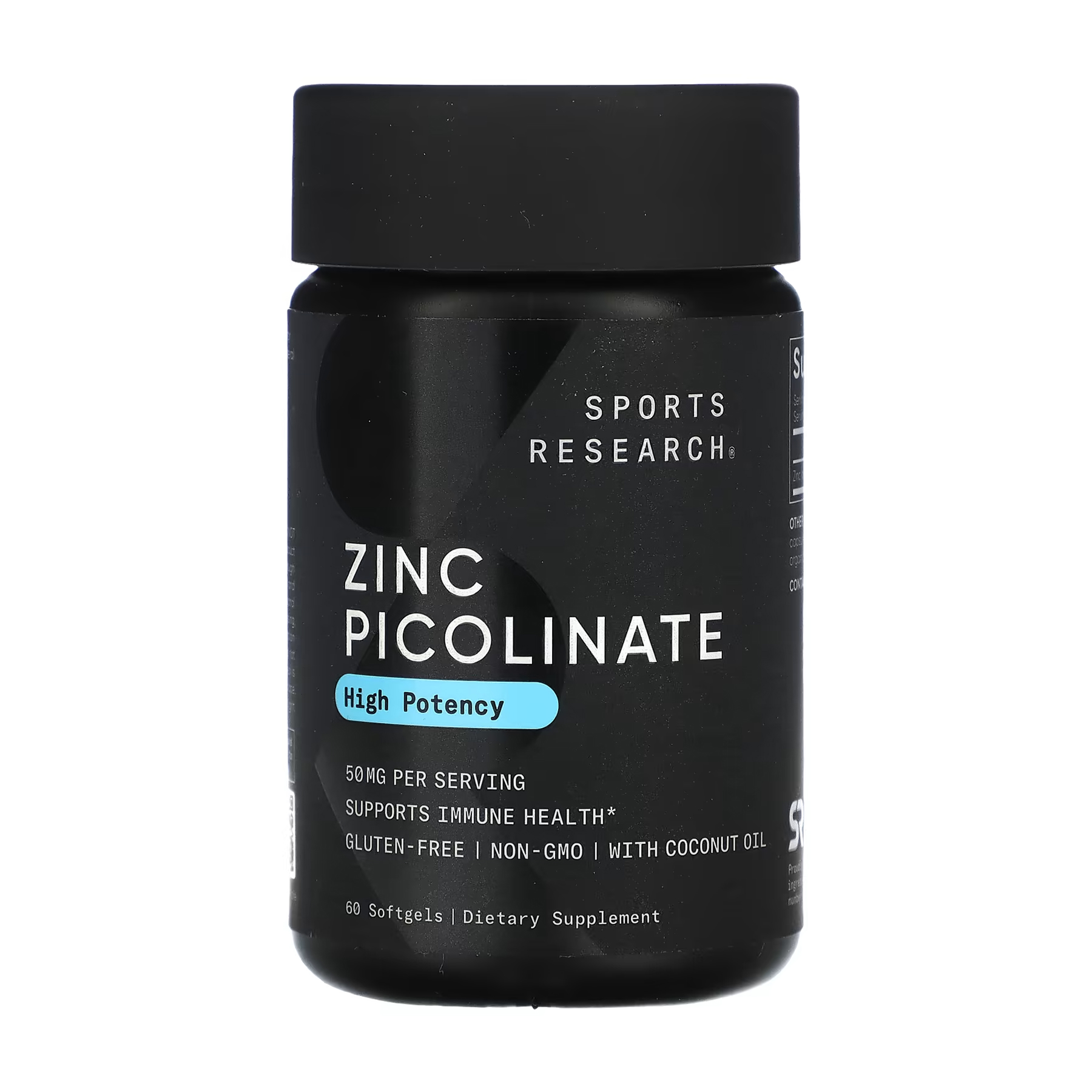 Zinc Picolinate 50mg - 60 softgels Zinc Picolinate 50mg - 60 softgels