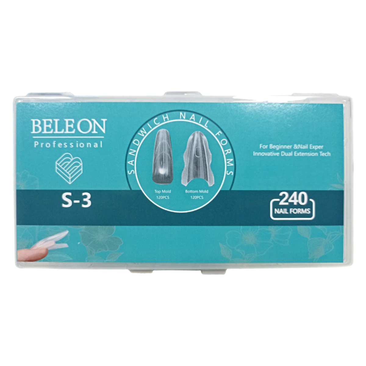 Типсы сэндвич гелевые для наращивания ногтей Beleon Professional форма Almond 240 шт. Типсы сэндвич гелевые для наращивания ногтей Beleon Professional форма Almond 240 шт.