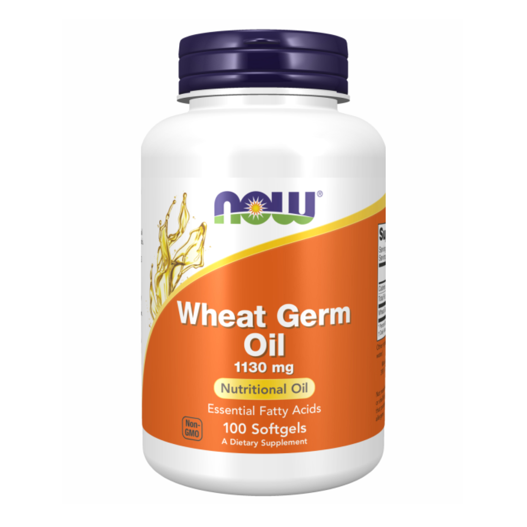 Wheat Germ Oil 1130mg - 100 sgels Wheat Germ Oil 1130mg - 100 sgels