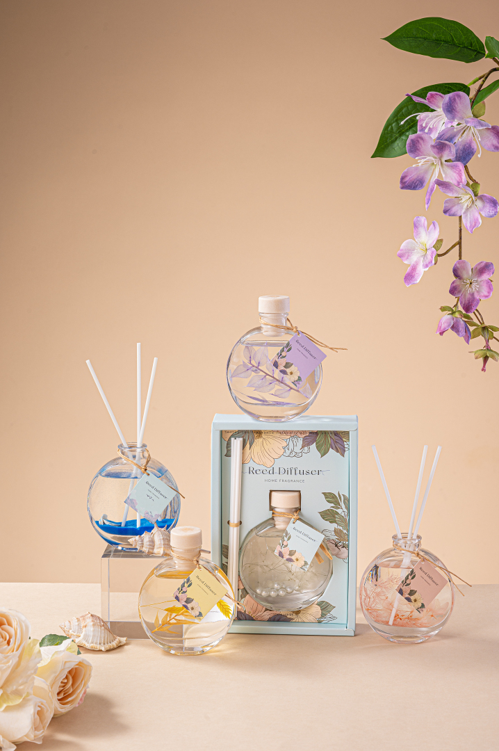 Аромадифузор Reed Diffuser з паличками 100 мл - подарунковий набір Home Fragrance Аромадифузор Reed Diffuser з паличками 100 мл - подарунковий набір Home Fragrance