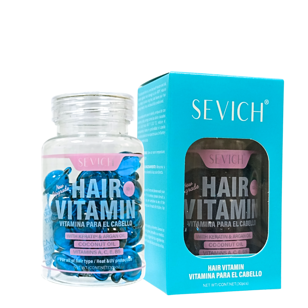 Масляні вітаміни для волосся Sevich Hair Vitamin з кератином 30 капсул Масляні вітаміни для волосся Sevich Hair Vitamin з кератином 30 капсул