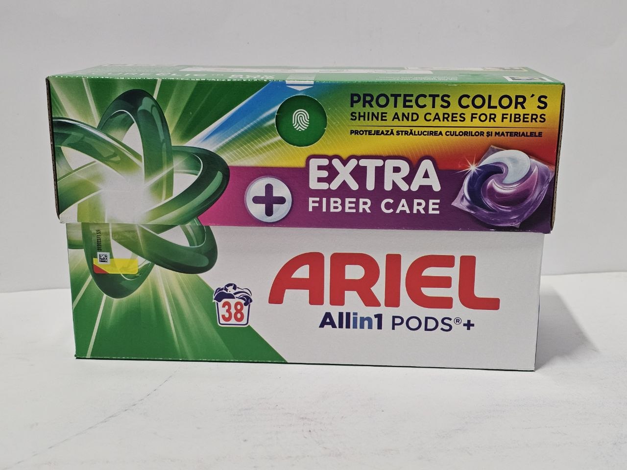 Капсули для прання Ariel Allin1 PODS+ Extra Fiber Care 38 шт Капсули для прання Ariel Allin1 PODS+ Extra Fiber Care 38 шт
