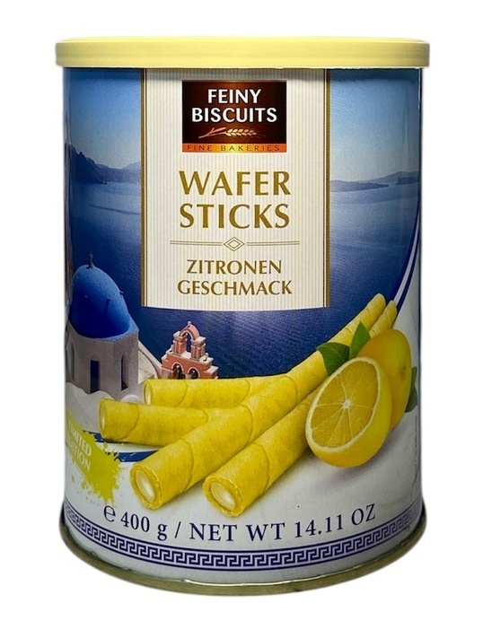 Вафельные трубочки с лимонным вкусом Feiny Biscuits 400 г Вафельные трубочки с лимонным вкусом Feiny Biscuits 400 г