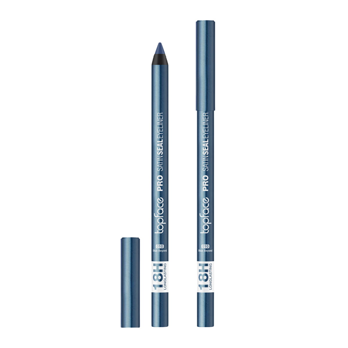 Карандаш для глаз topface PRO Satin Seal водостойкий PT623, 010 Blue Beyond Темно-бирюзовый Карандаш для глаз topface PRO Satin Seal водостойкий PT623, 010 Blue Beyond Темно-бирюзовый