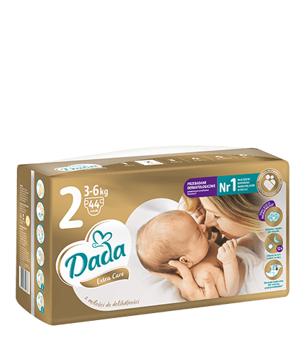 Подгузники Dada Extra Care Размер 2 (3-6 кг) 44 шт Подгузники Dada Extra Care Размер 2 (3-6 кг) 44 шт