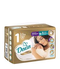 Подгузники Dada Extra Care 1 для новорожденных 2-5 кг 26 шт Подгузники Dada Extra Care 1 для новорожденных 2-5 кг 26 шт