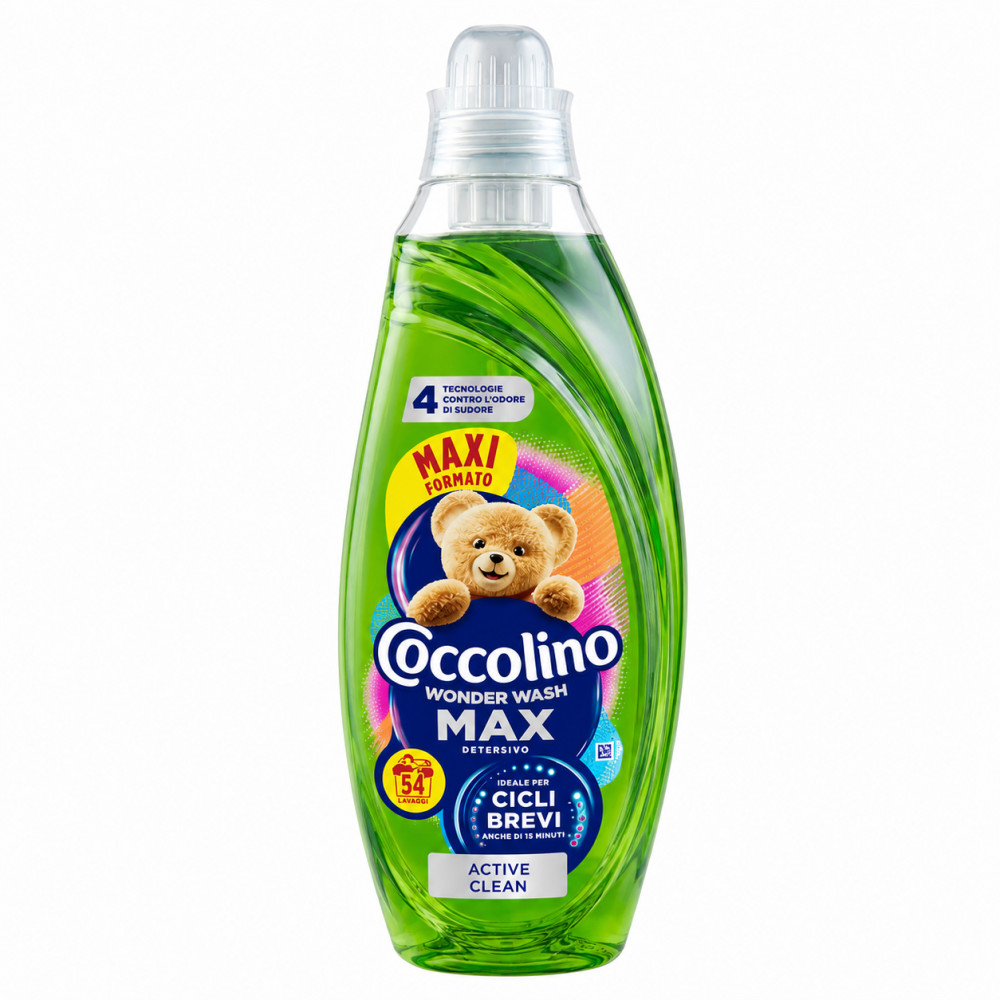 Гель для стирки Coccolino Active Clean 2160 мл 54 стирки Гель для стирки Coccolino Active Clean 2160 мл 54 стирки