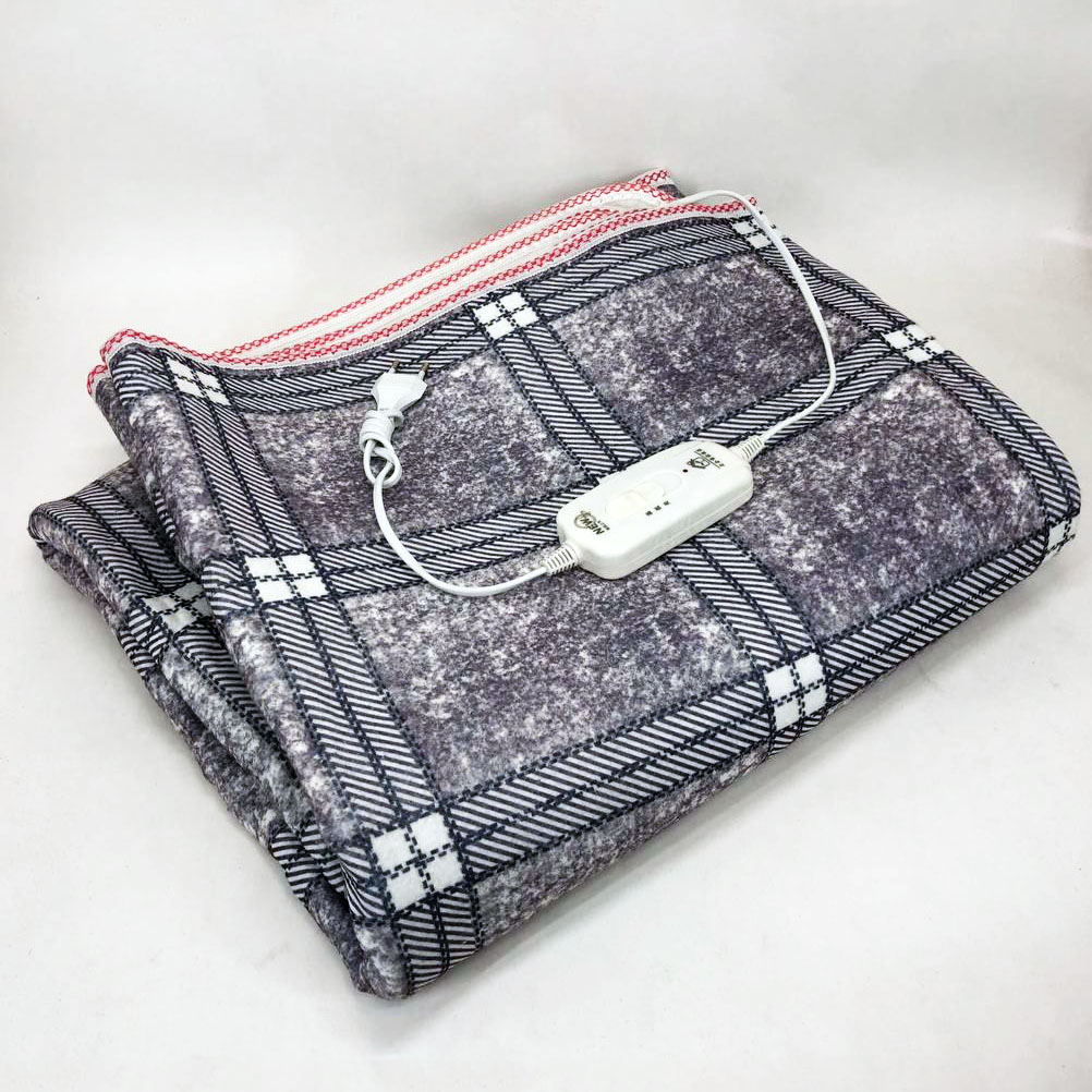 Електропростирадло електричне простирадло с підігрівом Electric Blanket 70х150см Gray Електропростирадло електричне простирадло с підігрівом Electric Blanket 70х150см Gray