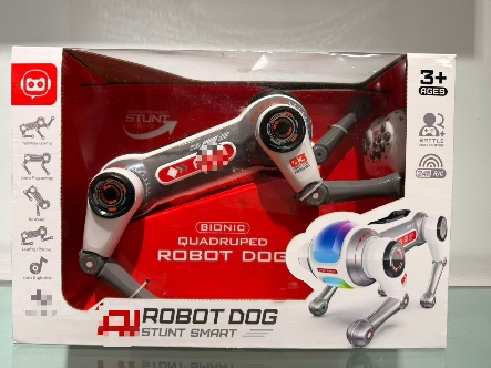 Робот-собака на радіокеруванні 2.4G з AI командами Bionic Quadruped Robot Dog 1508D Робот-собака на радіокеруванні 2.4G з AI командами Bionic Quadruped Robot Dog 1508D