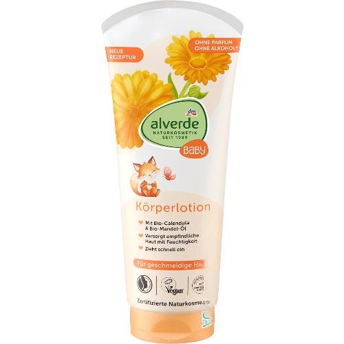 Alverde BABY Лосьйон для тіла для дітей Korperlotion 200ml Alverde BABY Лосьйон для тіла для дітей Korperlotion 200ml