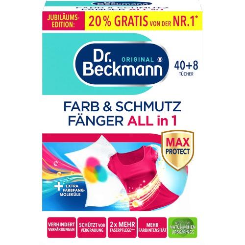 Dr Beckmann Серветки проти знебарвлення 40+8 шт. Dr Beckmann Серветки проти знебарвлення 40+8 шт.