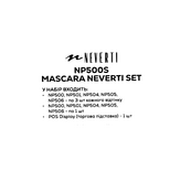Туш для вій Neverti Mascara Set NP500S — набір 15 шт, 5 тестерів, дисплей. Зображення №2