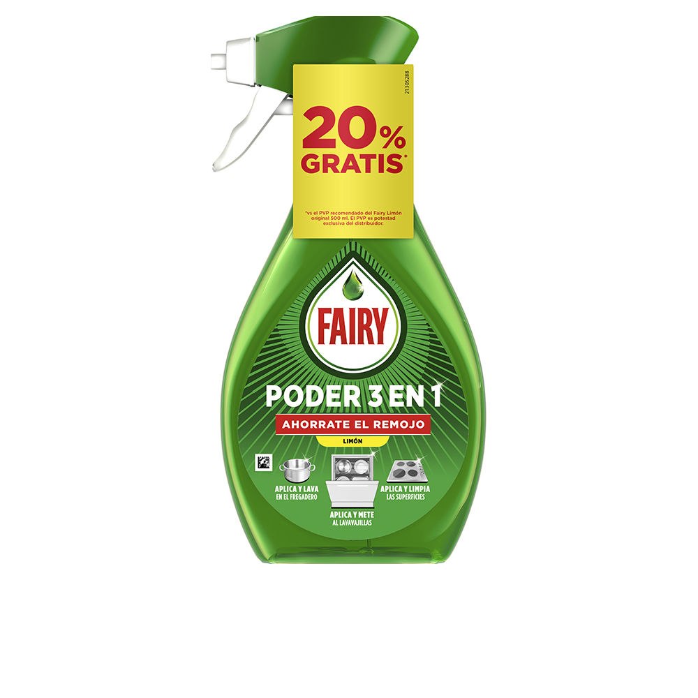 Засіб для миття посуду Fairy Power Lemon Spray спрей 500 мл Засіб для миття посуду Fairy Power Lemon Spray спрей 500 мл