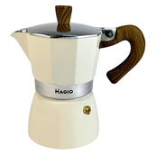 Гейзерная кофеварка Magio MG-1007 150 мл, гейзерная кофеварка из нержавеющей стали, кофеварка для дома. Изображение №7